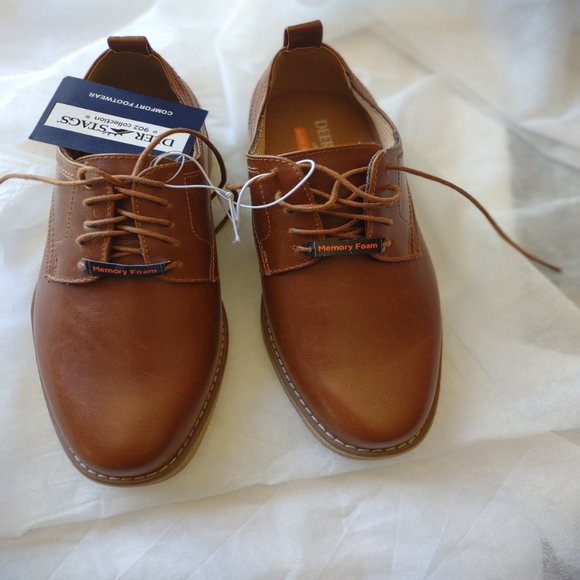 Deer Stags Men's Brown Mitchell Lace-up Shoes  SIZE 10.5 M NEW - Picture 2 of 13